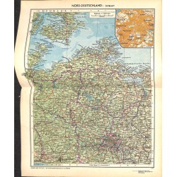 1720	 map/print	-	GERMANY WEST	 printed: 1954