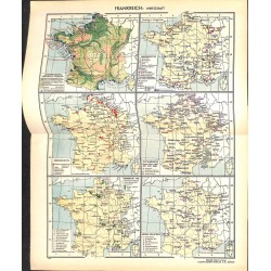 1729	 map/print	-	FRANCE ECONOMY	 printed: 1954