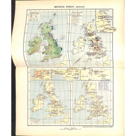 1736	 map/print	-	BRITISH ISLES	 printed: 1954