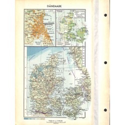 1740	 map/print	-	DENMARK ECONOMY	 printed: 1954