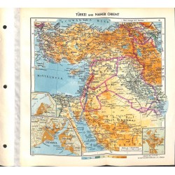 1770	 map/print	-	TURKEI NEAR EAST ASIA	 printed: 1954