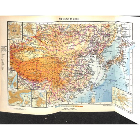 1777	 map/print	-	CHINA MONGOLIA	 printed: 1954