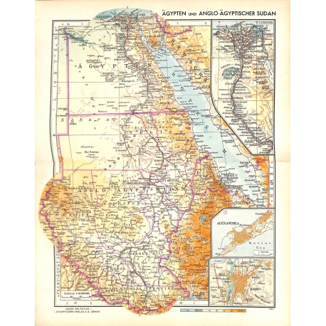 1789	 map/print	-	EGYPT ANGOLA SUDAN AFRICA	 printed: 1954