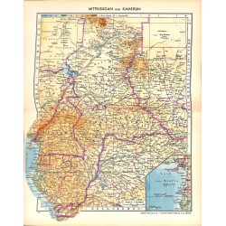 1793	 map/print	-	MIDDLE SUDAN CAMEROON	 printed: 1954