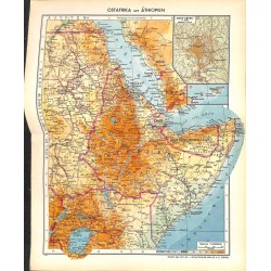 1797	 map/print	-	EAST AFRICA ETHOPIA SOMALIA	 printed: 1954