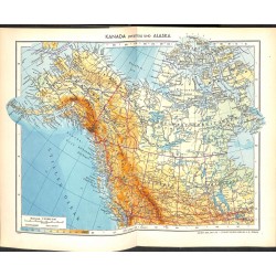 1801	 map/print	-	CANADA ALASKA	 printed: 1954