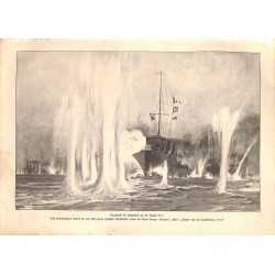 1913	 WWI print 1914/18-	Sea Battle Helgoland August 25. 1914 England	,size:	23,5 x 32,5 cm	-	this print comes from the austrian