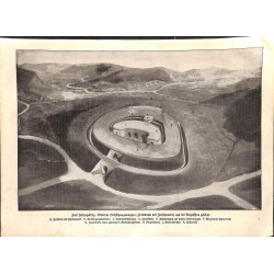 1940	 WWI print 1914/18-	Fortress trenches etc.	,size:	23,5 x 32,5 cm	-	this print comes from the austrian book "Die grosse Zeit