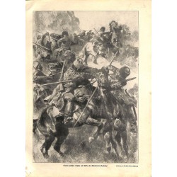 1986	 WWI print 1914/18-	Russian & Trukish troops in Kaukasus drawing by Anton Hoffmann	,size:	23,5 x 32,5 cm	-	this print comes