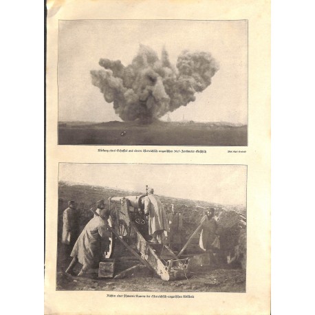 1996	 WWI print 1914/18-	artillery austro-hungarian troops	,size:	23,5 x 32,5 cm	-	this print comes from the austrian book "Die 