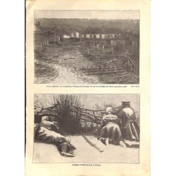 1999	 WWI print 1914/18-	english Machine Gun village	,size:	23,5 x 32,5 cm	-	this print comes from the austrian book "Die grosse