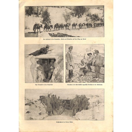 2002	 WWI print 1914/18-	Austro Hungarian Soldiers	,size:	23,5 x 32,5 cm	-	this print comes from the austrian book "Die grosse Z