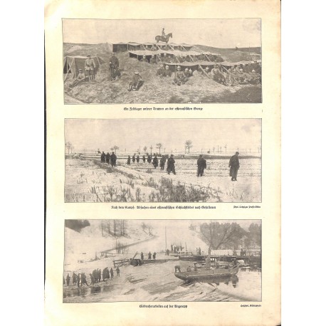 2003	 WWI print 1914/18-	soldiers East Prussia photos	,size:	23,5 x 32,5 cm	-	this print comes from the austrian book "Die gross