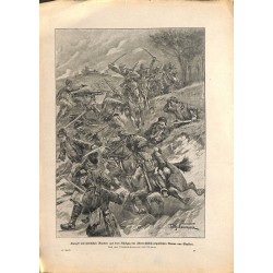 2010	 WWI print 1914/18-	Serbian bandits attacked by austro-hungarian Cavalry	,size:	23,5 x 32,5 cm	, printed on normal paper-	,