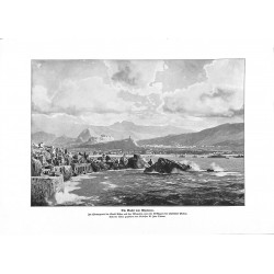 2016	 WWI print 1914/18-	Phaleron Athen Akropolis Piräus Greece by Zeno Diemer	,size:	23,5 x 32,5 cm		,this print comes from the