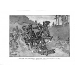 2078	 WWI print 1914/18-	Leutnant Mayer Vogese France first fallen soldier	,size:	23,5 x 32,5 cm		,this print comes from the ger