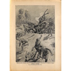 2116	 WWI print 1914/18-	Ypern June 1916 english soldiers german attack	,size:	23,5 x 32,5 cm	, printed on normal paper-	,this p