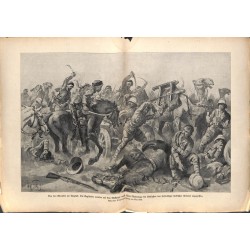 2145	 WWI print 1914/18-	Ktesiphon  English soliders attacked by Turks	,size:	23,5 x 32,5 cm	, printed on normal paper-	,this pr