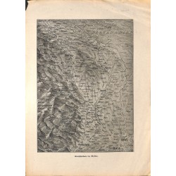 2160	 WWI print 1914/18-	map Moldau Eastern front	,size:	23,5 x 32,5 cm	, printed on normal paper-	,this print comes from the ge