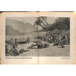 2163	 WWI print 1914/18-	Arabia animal market desert 	,size:	23,5 x 32,5 cm	, printed on normal paper-	,this print comes from th