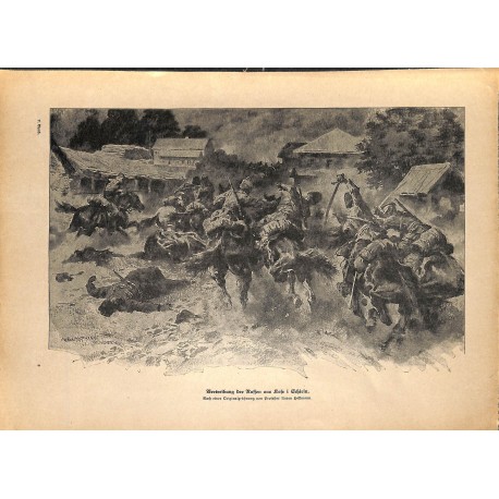 2192	 WWI print 1914/18-	Kase i Schirin russian soldiers 	,size:	47 x 32,5 cm	, printed on normal paper-	,this print comes from 