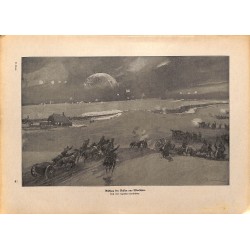 2199	 WWI print 1914/18-	Warzaw russian retreat	,size:	23,5 x 32,5 cm	, printed on normal paper-	,this print comes from the germ