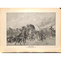 2204	 WWI print 1914/18-	Russian retreat horses soldiers Russia	,size:	23,5 x 32,5 cm	, printed on normal paper-	,this print com