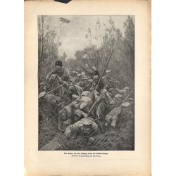 2305	 WWI print 1914/18-	Nokitno swamps russian soliders retreat	,size:	23,5 x 32,5 cm	, printed on normal paper-	,this print co