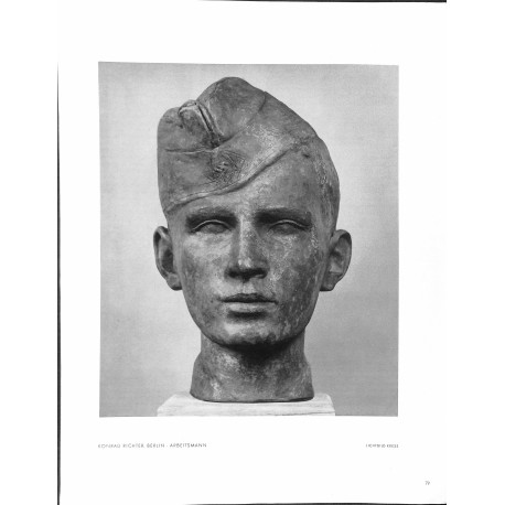 6025	-	WWII Arbeitsmann RAD	by Konrad Richter	bust	