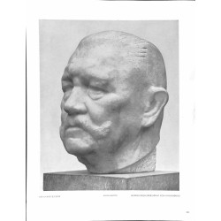 6028	-	WWII Reichspräsident Paul von Hindenburg	by Bernhard Bleeker	bust	