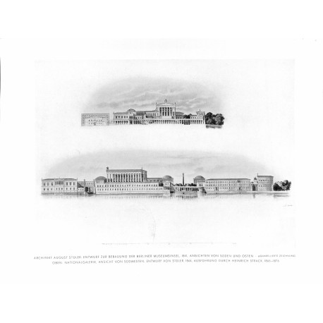 6048	-	drawing Berlin Museum Isle useumsinsel 1841/1864	by August Stüler	architecture	