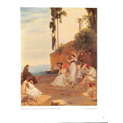 6083	-	Tarantelle am Golf von Neapel, ca. 1830	by Karl Blechen	color painting	