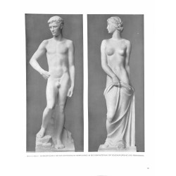 6093	-	naked boy and girl for the stair run in Reichsminiterium für Volksaufklärung	by Fritz Klimsch	sculptures	