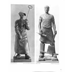 6098	-	"Hochofenarbeiter" workers	by Otto Winkler & Ernst Kunst	sculptures	