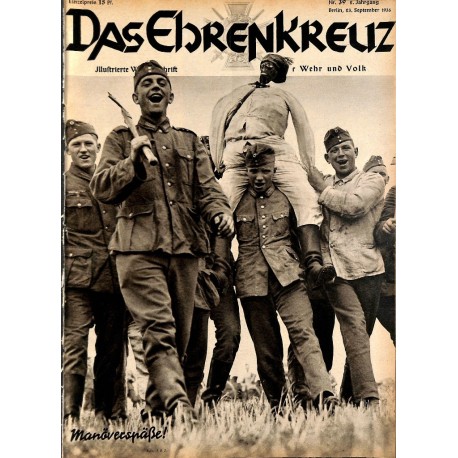 6603	 No. 	39-1936	 DAS EHRENKREUZ - Illustrierte für Volk und Wehr - 	