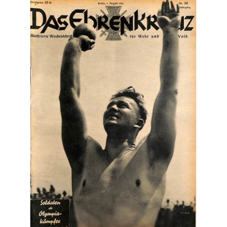 6611	 No. 	32-1936	 DAS EHRENKREUZ - Illustrierte für Volk und Wehr - 	