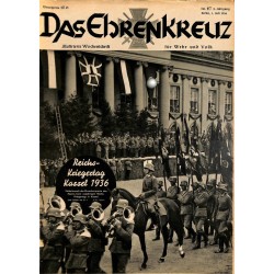 6619	 No. 	27-1936	 DAS EHRENKREUZ - Illustrierte für Volk und Wehr - 	