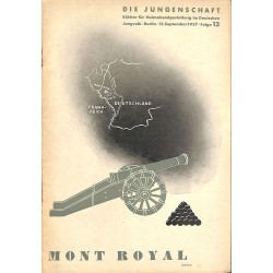 7887	 DIE JUNGENSCHAFT	 No. 	 13-1937	-	 15.September	 Mont Royal