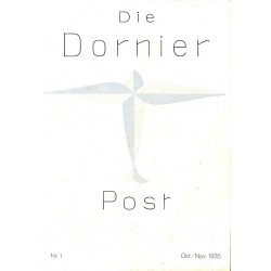 8501	 DIE DORNIER-POST	 No. 	 1-1935 Oktober/November		 