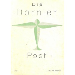 8502	 DIE DORNIER-POST	 No. 	 2-1935/36 Dezember/Januar		