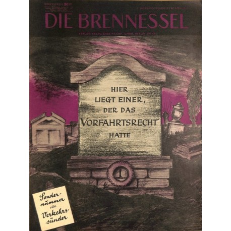 8445	 DIE BRENNESSEL	 No. 	 17-1937 27.April	