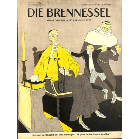 8448	 DIE BRENNESSEL	 No. 	 20-1937 18.Mai	 