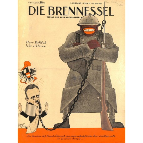 8454	 DIE BRENNESSEL	 No. 	 19-1933 10.Mai	