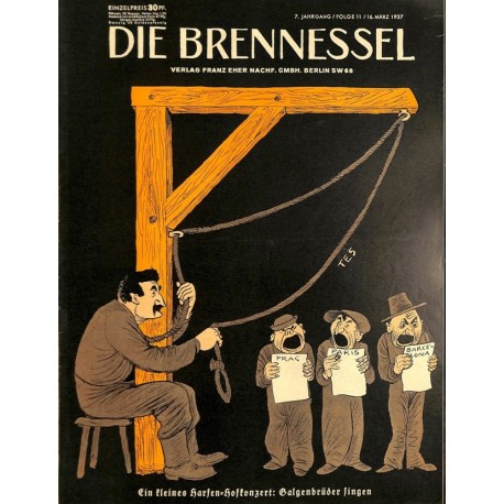 8460	 DIE BRENNESSEL	 No. 	 11-1937 16.März