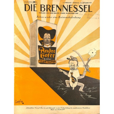 8472	 DIE BRENNESSEL	 No. 	 38-1923 20.September	