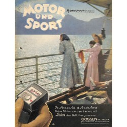 8496	 MOTOR UND SPORT	 No.	 35-1941 30.November Ausgabe A	