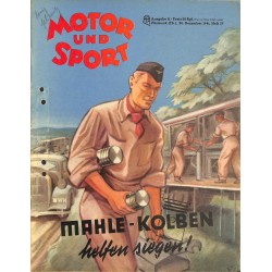 8498	 MOTOR UND SPORT	 No.	 37-1941 28.Dezember Ausgabe A	 