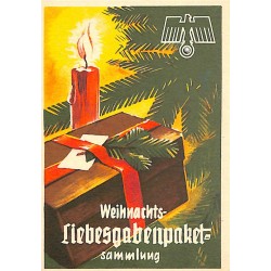 5241	 WHW sticker	 Weihnachts-Liebesgabenpaket-Sammlung	Winterhilfswerk Third Reich collection	