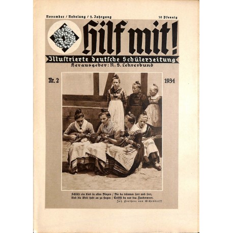 8740	 Hilf mit ! -	 No.	 2-1934	 November	