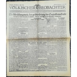 10749	 Kampfzeit VÖLKISCHER BEOBACHTER	 No. 63	 13.Juni 1925	 Die Abrüstungsnote, der größte Erfolg der Sozialdemokratie		